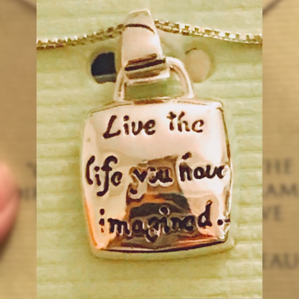 Imagine Italy Sterling Silver Necklace